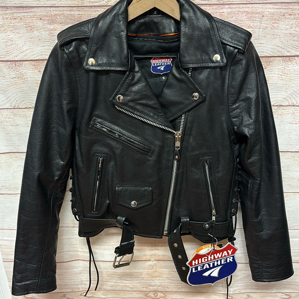 Nwt Highway Leather Leather Jacket